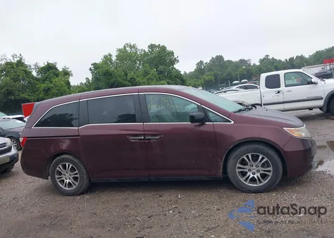 2013 Honda Odyssey Ex-L z USA, uszkodzony, nr VIN 5FNRL5H65DB088927